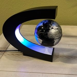Floating Globe with LED Lights & Touch Switch Levitation Floating Globe